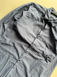Men's Ribbed Textured Full Sleeve Casual Shirt