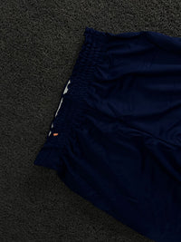 Blue Track Pants with Elastic Waistband & Back Pocket – Thriftwear