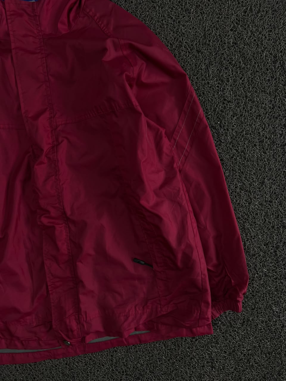 Hooded Rain Jacket | Lightweight Windbreaker | Thrifted Outerwear
