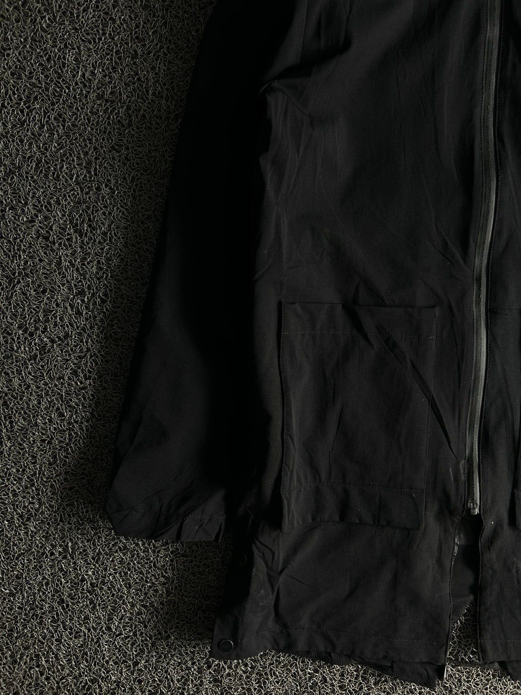 Hooded Utility Windbreaker Jacket – Full Zip Lightweight Outdoor Coat