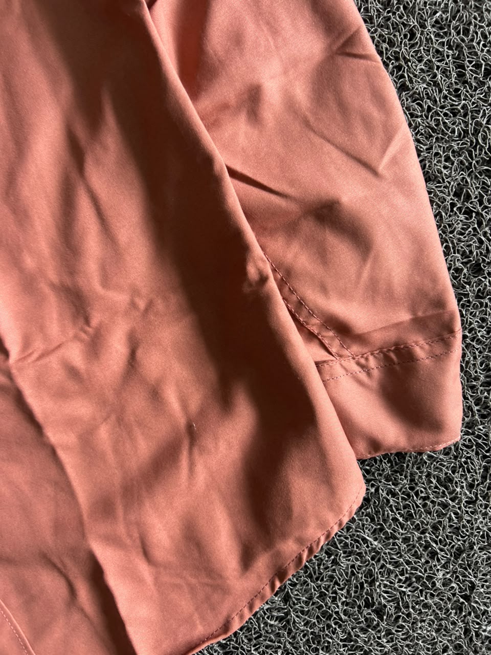 FXD Men's Peach Long Sleeve Button-Up Work Shirt