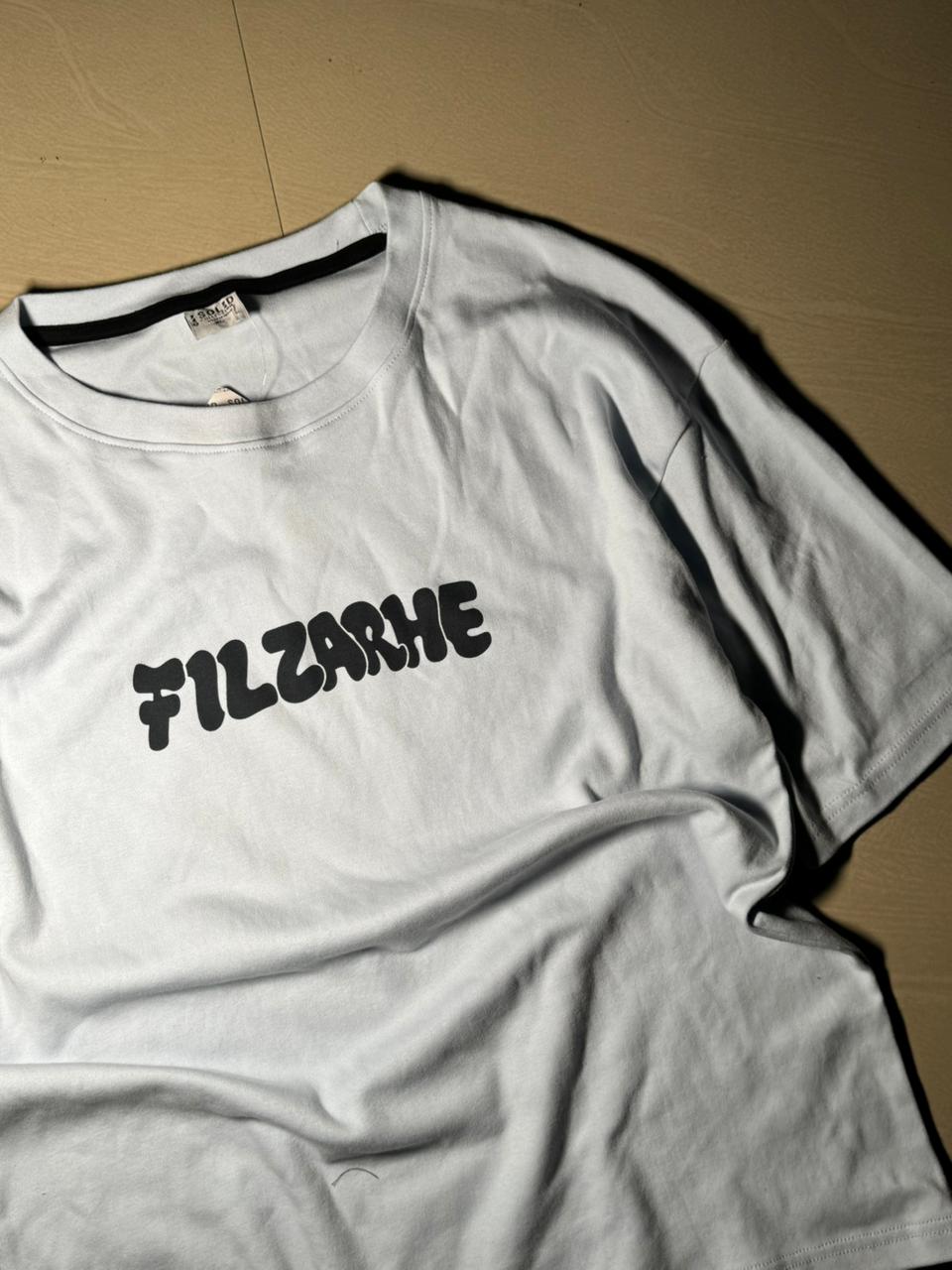 Filzarhe Logo Graphic T-Shirt( ⚠️Small Damage)