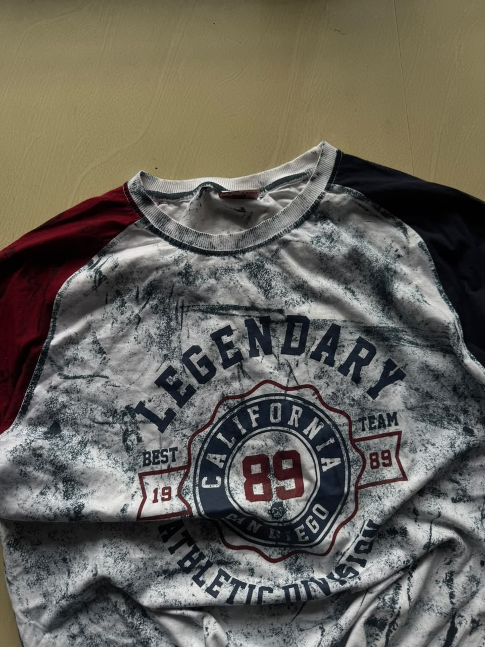 Vintage Legendary 89 Athletic Division Raglan T-Shirt