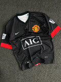 Manchester United 2009/10 Black Away Jersey – Ronaldo #7 Retro Edition