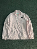 Blush Pink Lightweight Zip-Up Windbreaker Jacket