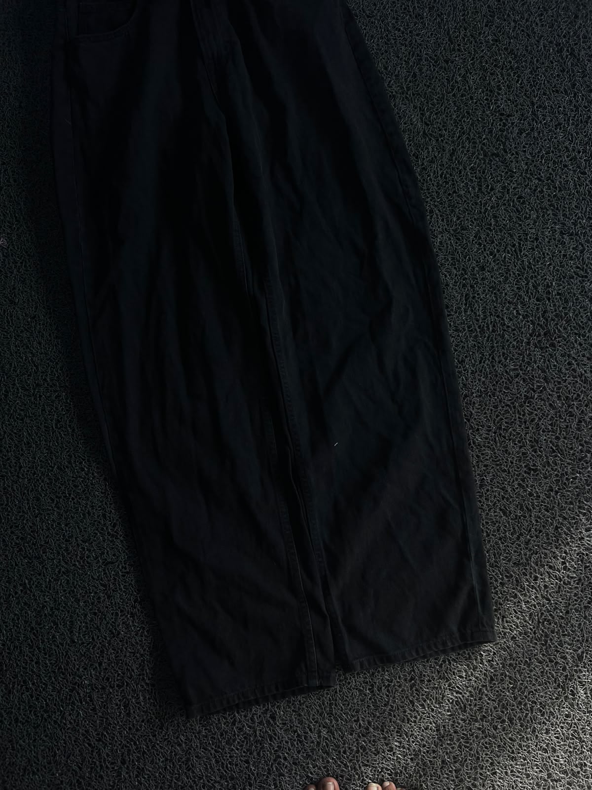 Vintage Black Baggy Denim Jeans
