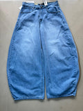 Blue Super Baggy Denim Jeans