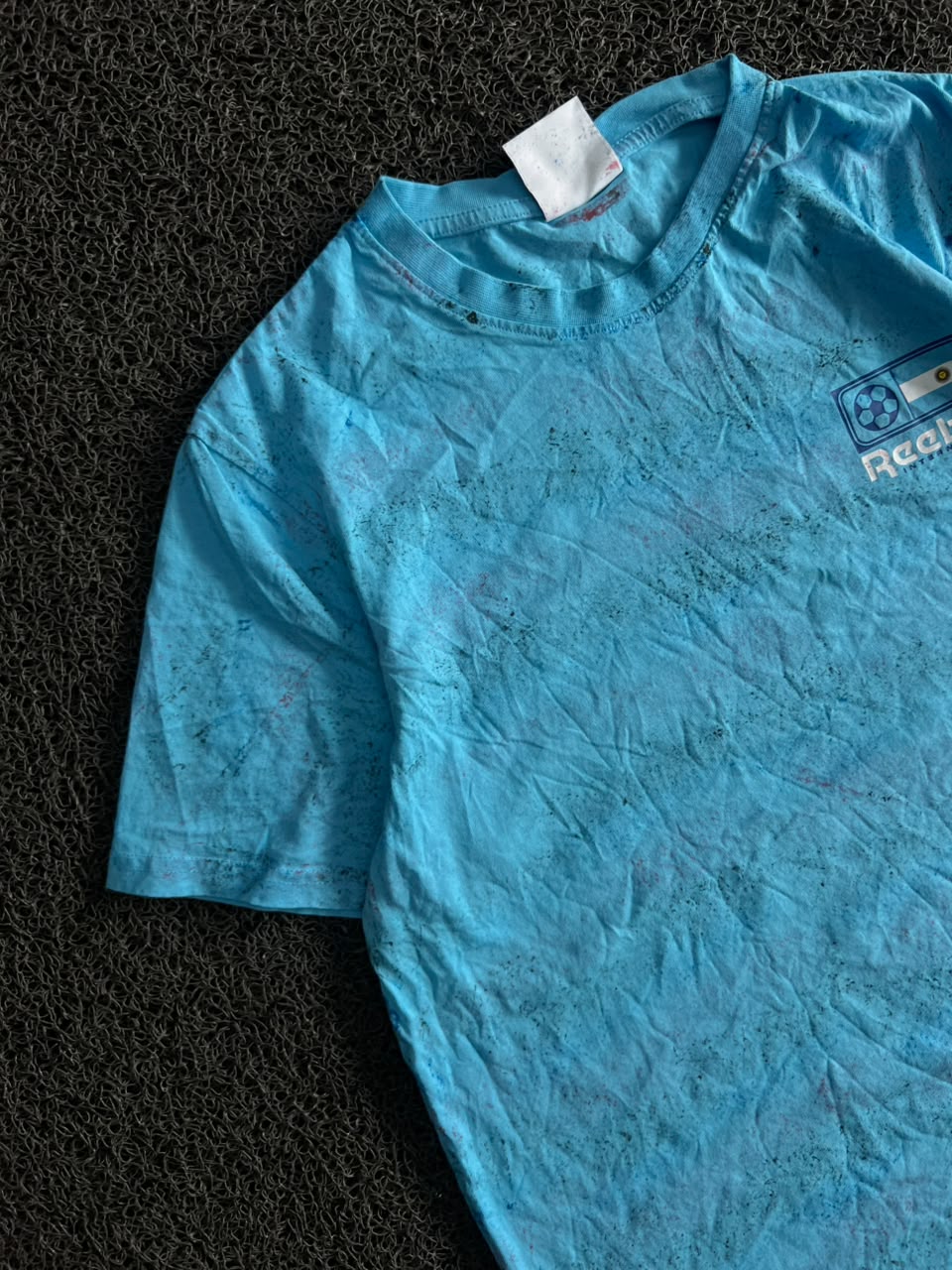 Blue Reebok Graphic Logo T-Shirt
