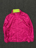 WV OLVIA Pink Lightweight Windbreaker Jacket – Full Zip Outdoor Rain & Hiking Coat