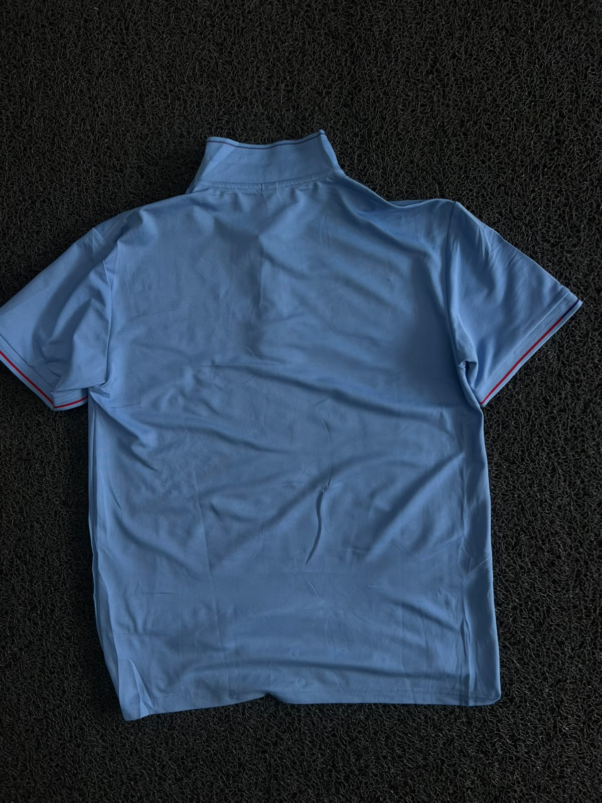 Sky Blue Collar Polo T-Shirt