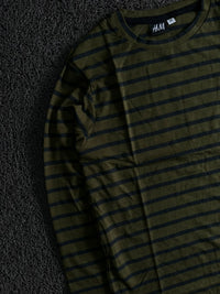 H&M Striped Long Sleeve T-Shirt