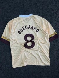 Arsenal Ødegaard #8 Away Football Jersey – Cream Edition