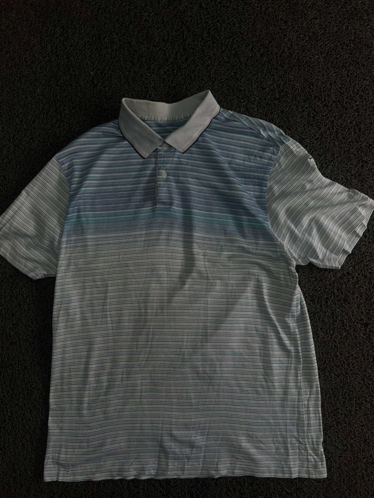 Vintage Striped Polo T-Shirt