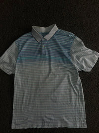 Vintage Striped Polo T-Shirt