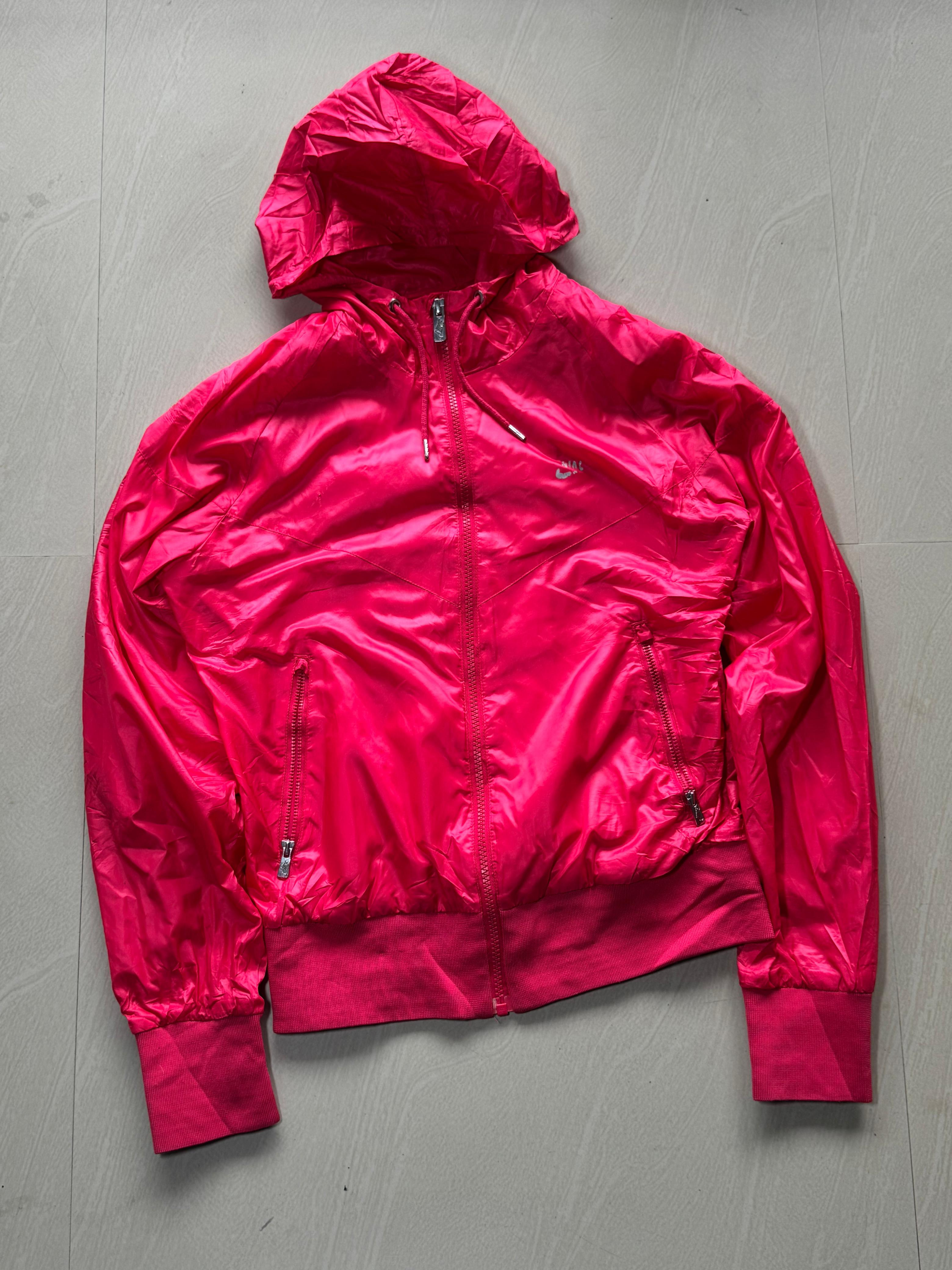 Hooded Zip-Up Windbreaker Jacket – Lightweight Full Sleeve Casual Outerwear