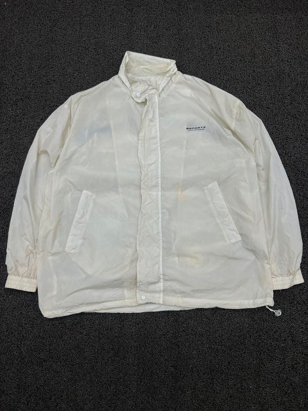 Sports Activewear Windbreaker Jacket – Lightweight Snap Front