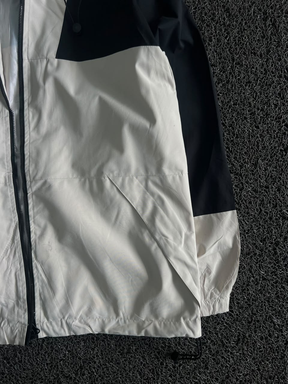 Men's Color Block Hooded Jacket – ⚠️ Zip Missing
