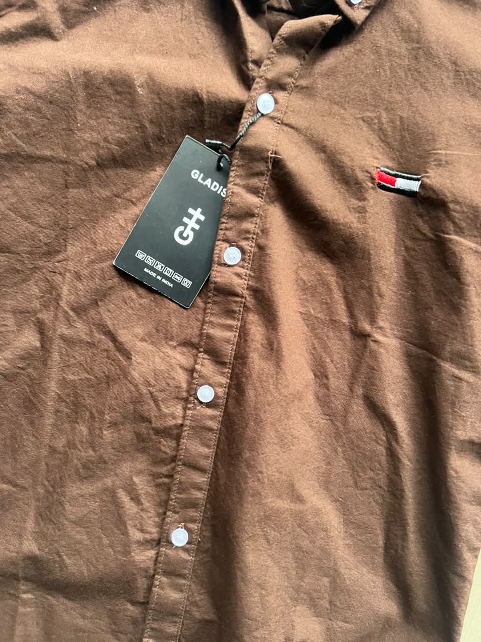 Men’s Premium Coffee Brown Button-Down Oxford Shirt