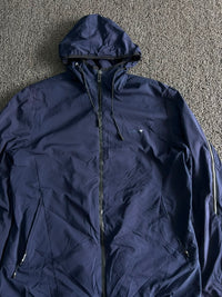 Hooded Lightweight Windbreaker Jacket – Full Zip Outdoor Casual Coat