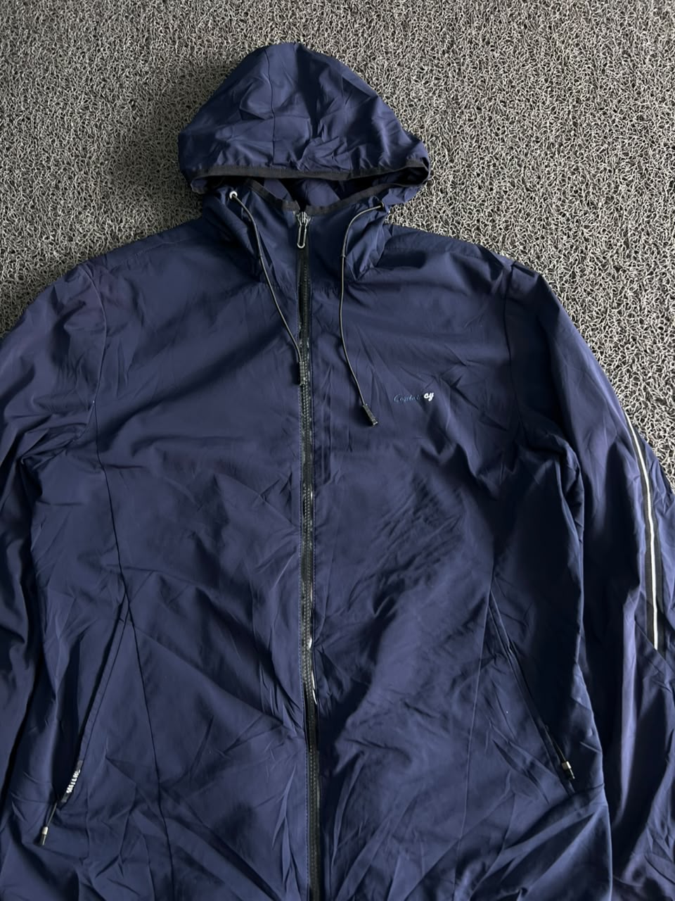 Hooded Lightweight Windbreaker Jacket – Full Zip Outdoor Casual Coat