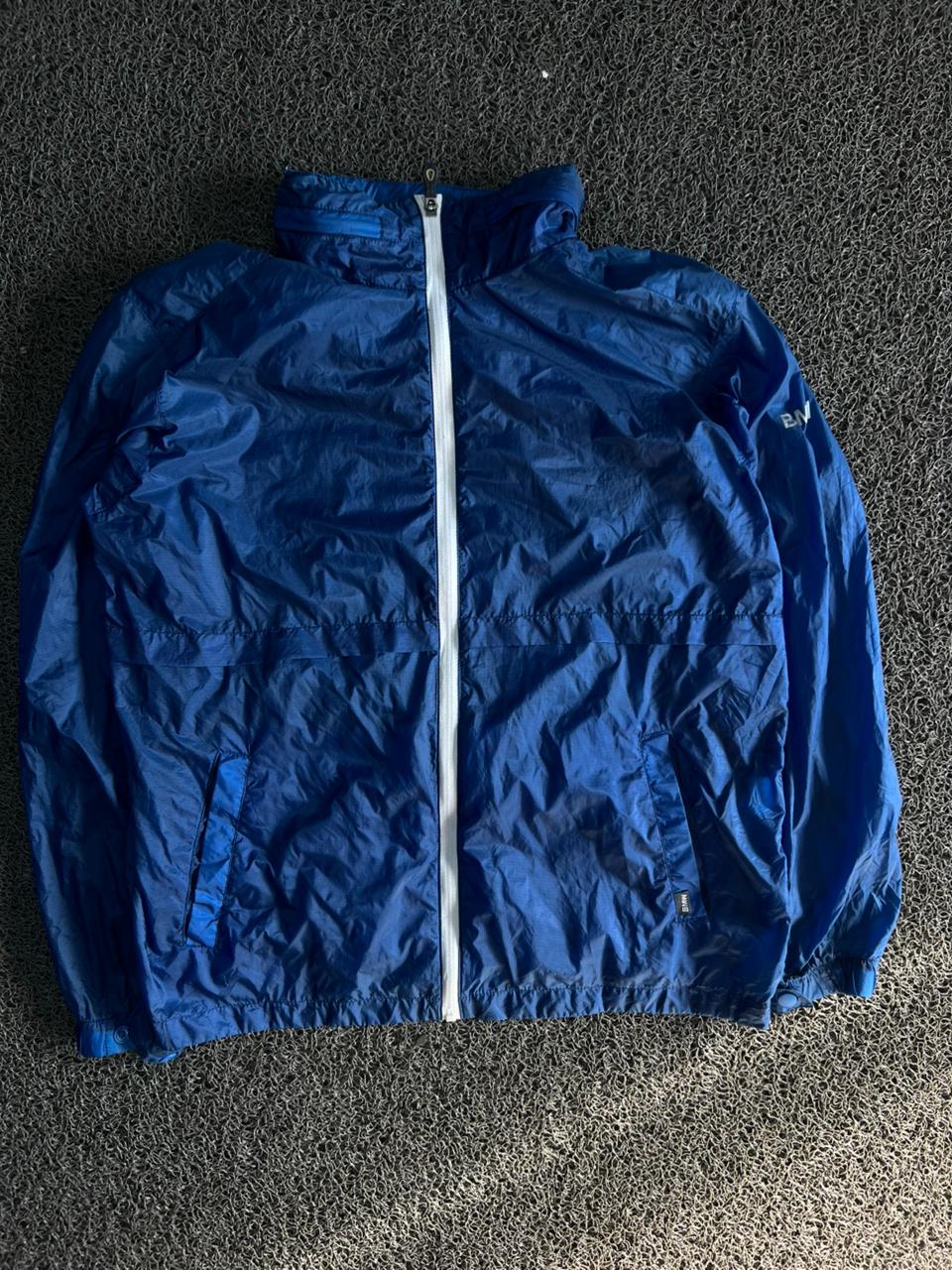 Blue Lightweight Windbreaker Jacket