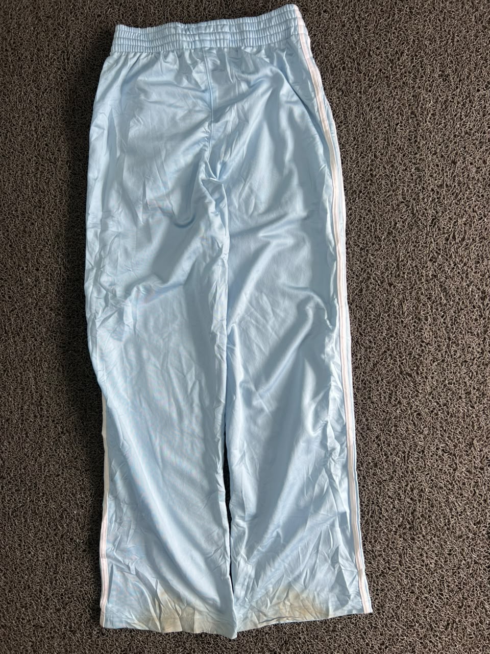Vintage Sportswear Track Pants – Light Blue ⚠️ Stain in leg Side