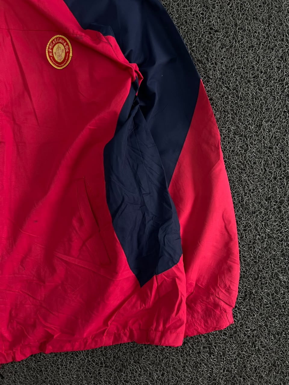 Color Block Lightweight Windbreaker Jacket