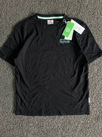 Lee Cooper Men's Black Crew Neck Graphic T-Shirt – Regular Fit