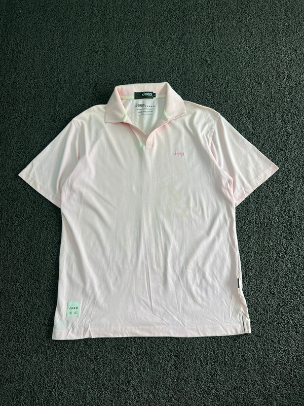 Jeep Classic Cotton Polo T-Shirt ⚠️ Small Stain