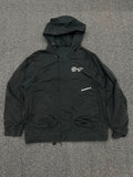 Cat Paw Adventu-5 Hooded Waterproof Windbreaker Jacket – Black
