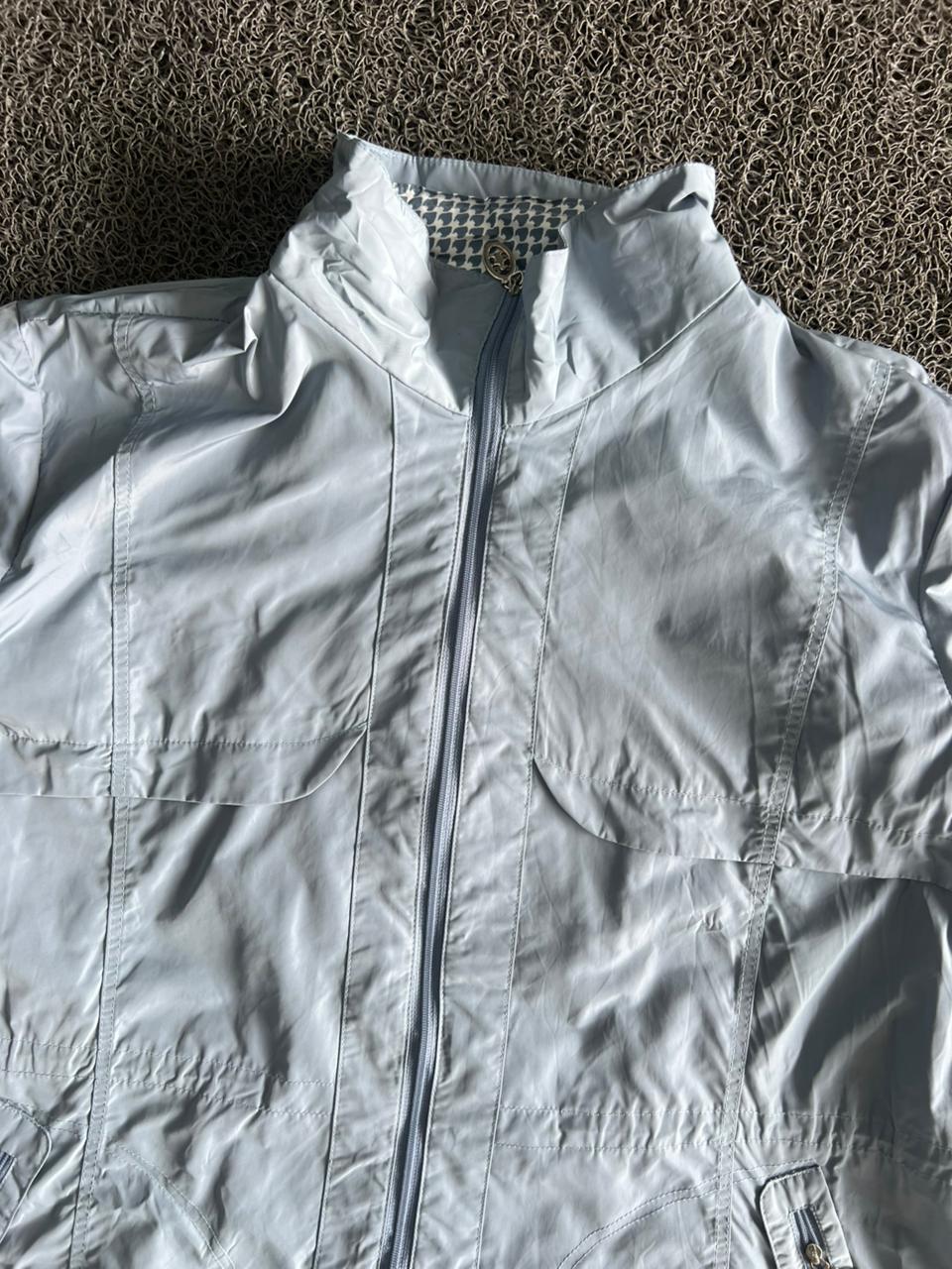 Vintage Full-Zip Windbreaker Jacket | Lightweight Casual Outerwear