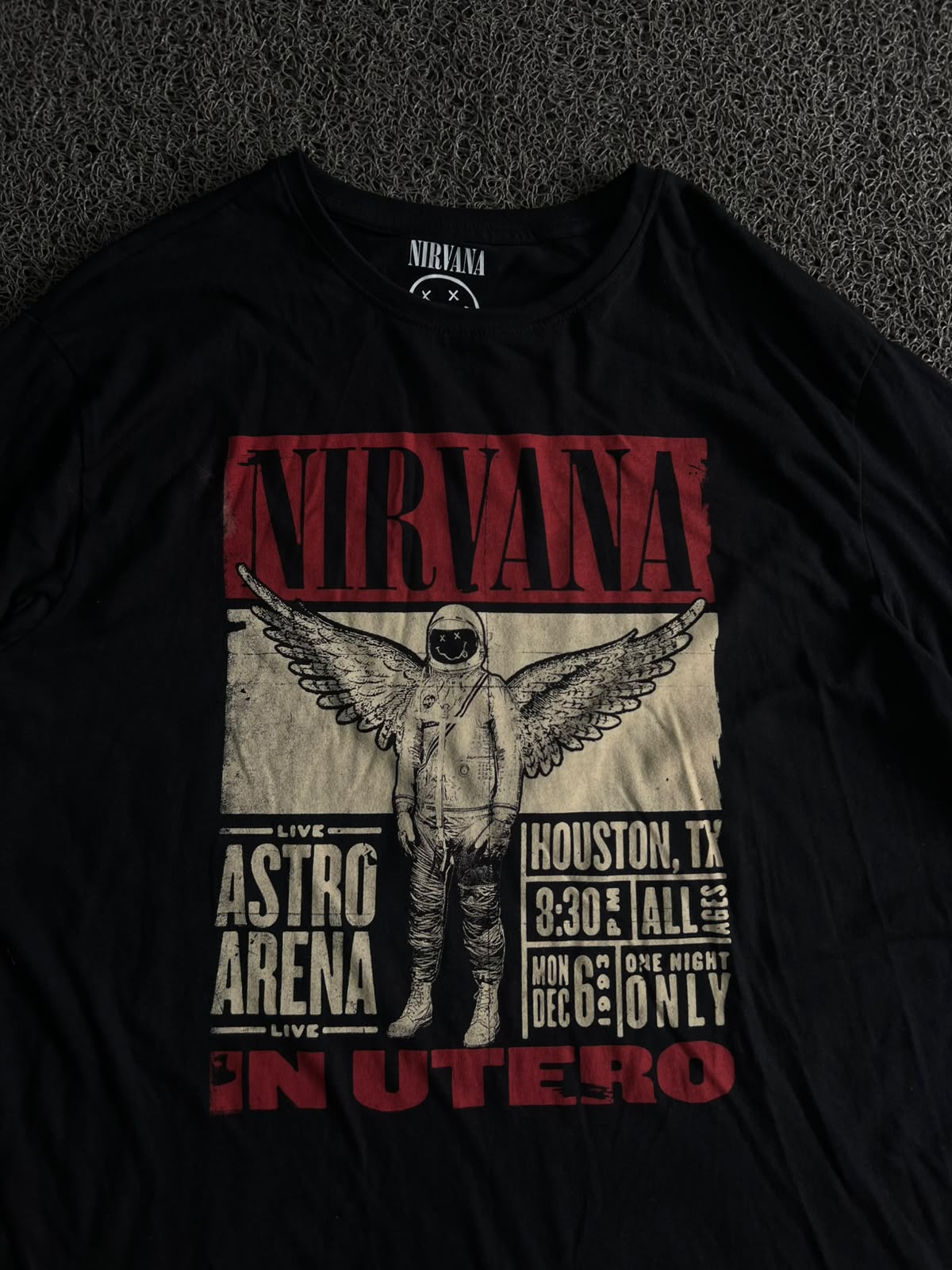 Nirvana "In Utero" Astro Arena Graphic T-Shirt