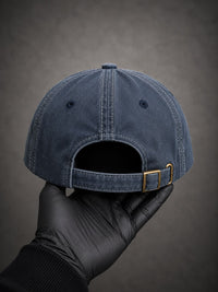 Vintage America Embroidered Distressed Denim Cap