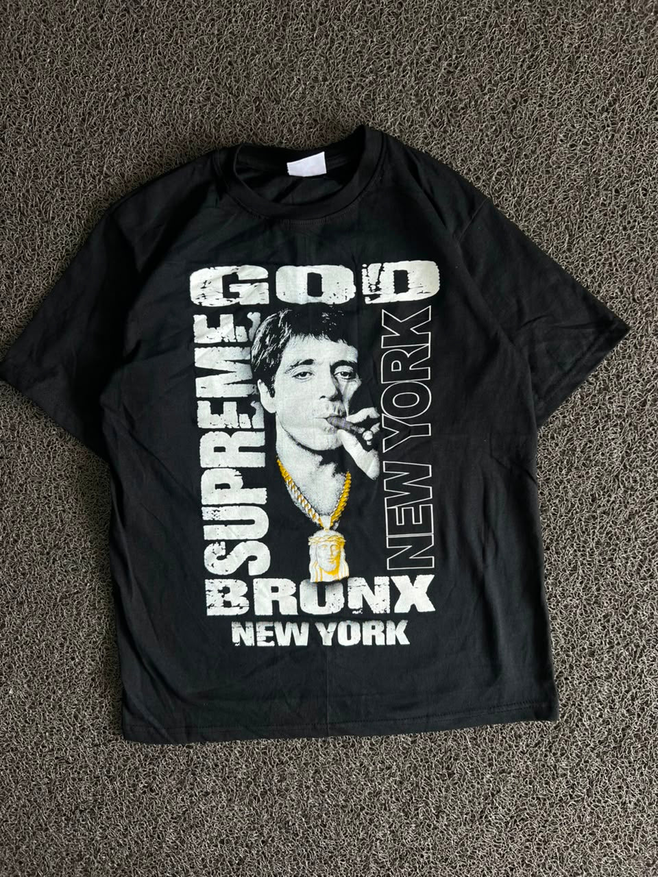 Bruce Lee New York Graphic Black T-Shirt