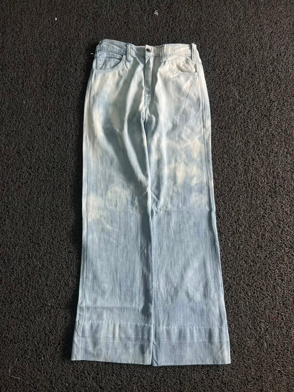 Light Wash Wide Leg Denim Jeans – Casual High-Rise Fit