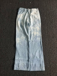 Light Wash Wide Leg Denim Jeans – Casual High-Rise Fit