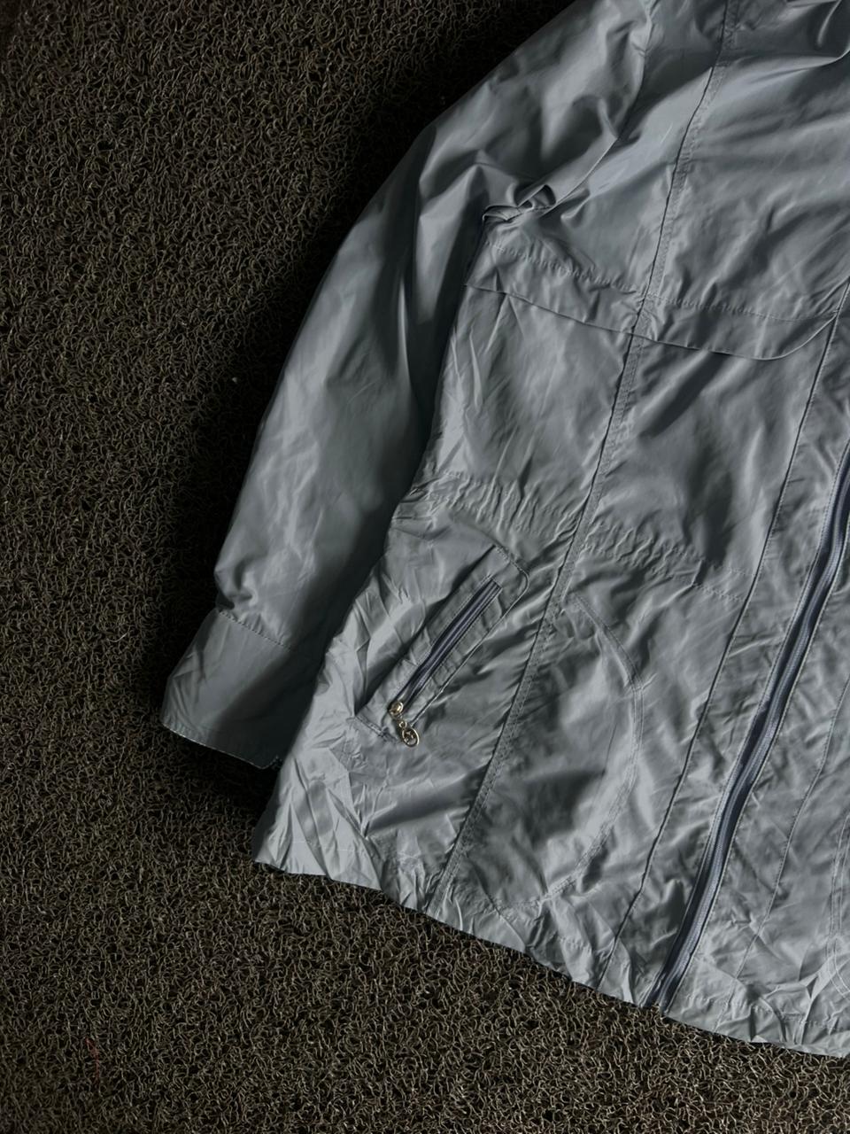 Vintage Full-Zip Windbreaker Jacket | Lightweight Casual Outerwear