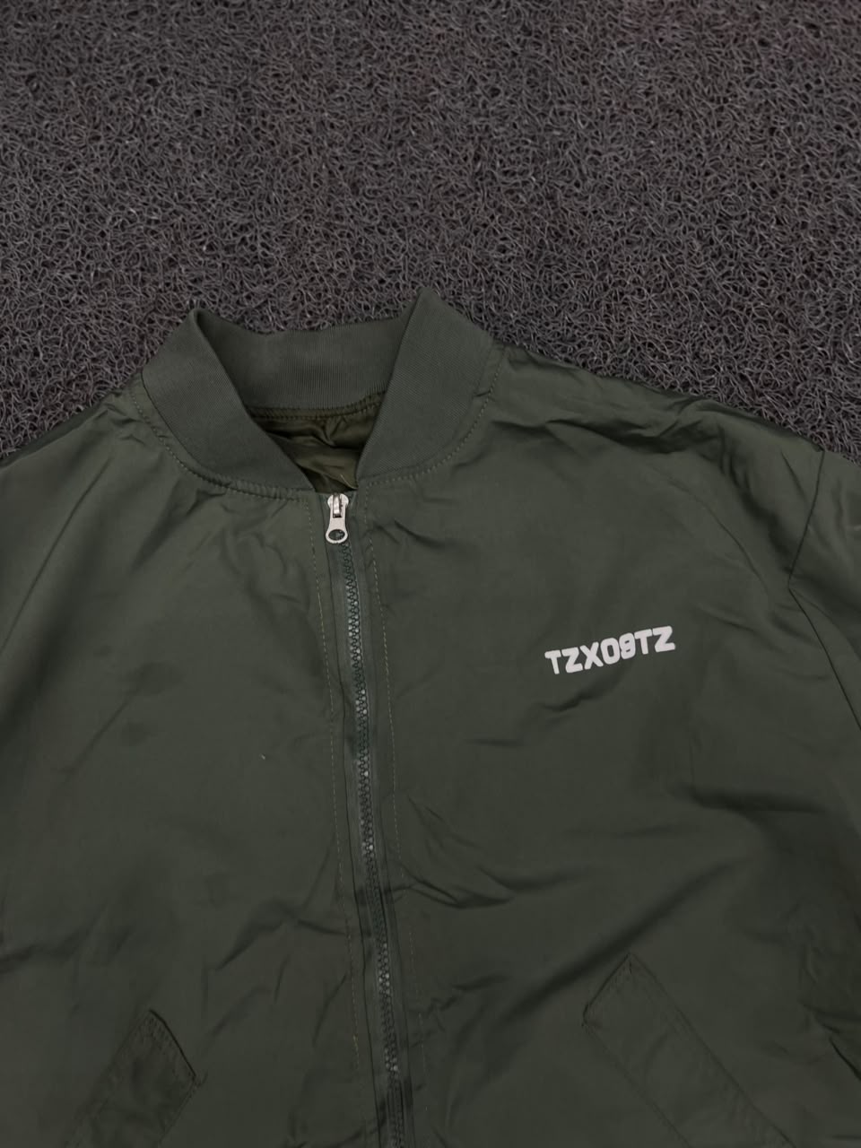 Lightweight Bomber Jacket | Full Zip Casual Windbreaker | Unisex