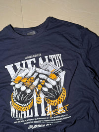 Sudden Wealth Graphic Oversized T-Shirt