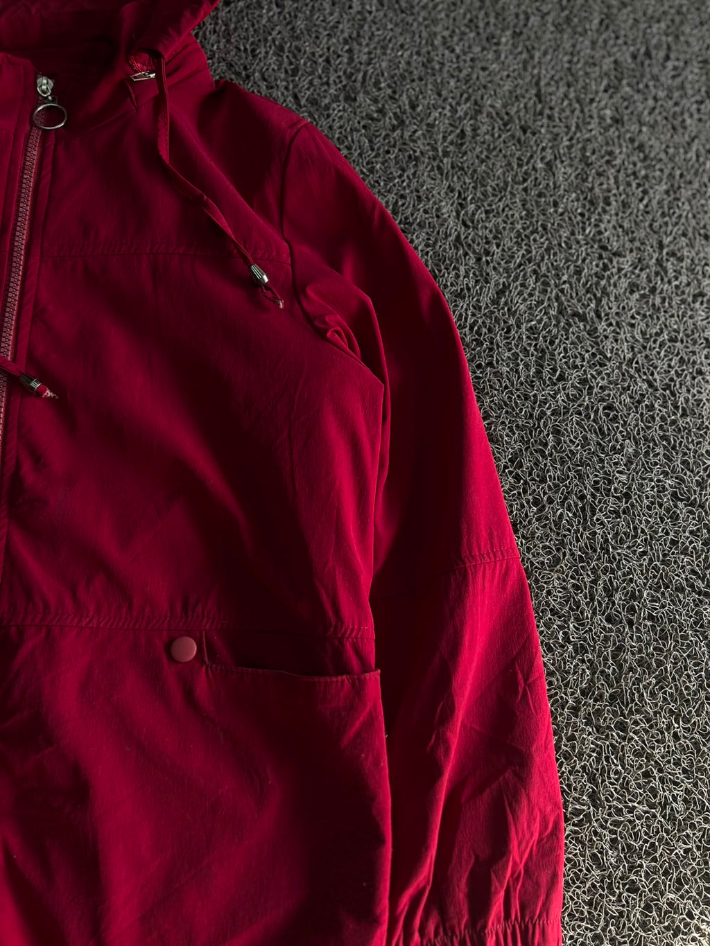 Hooded Windbreaker Jacket – Full Zip Lightweight Outerwear