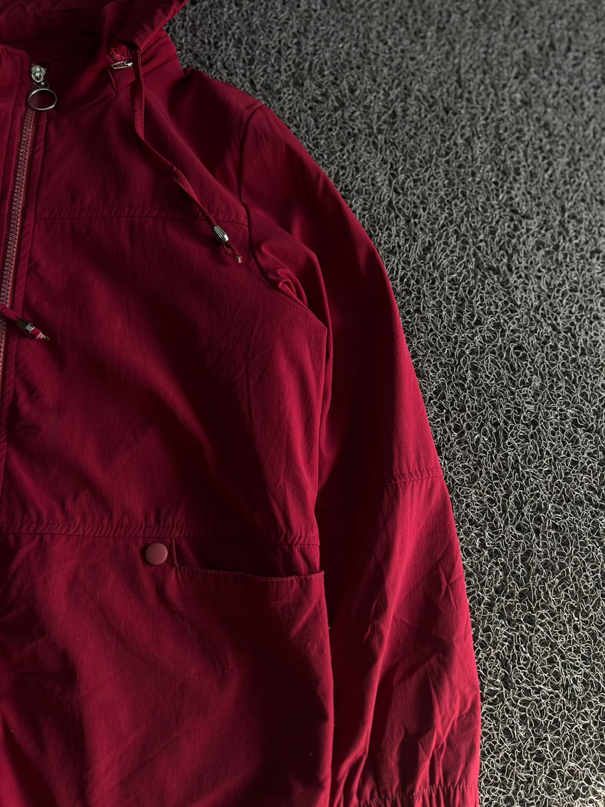 Hooded Windbreaker Jacket – Full Zip Lightweight Outerwear