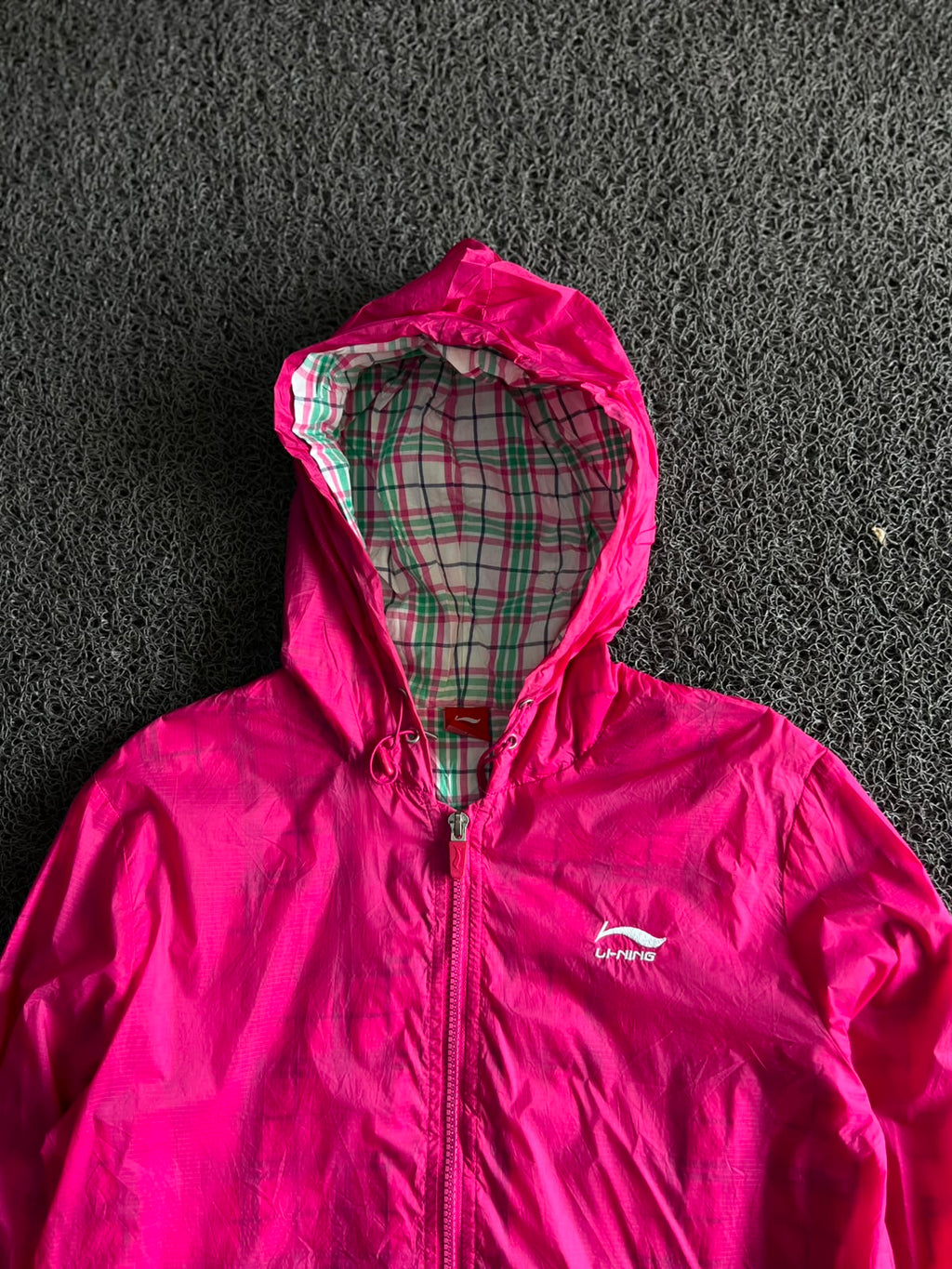 Li-Ning Full Zip Hooded Performance Jacket – Pink