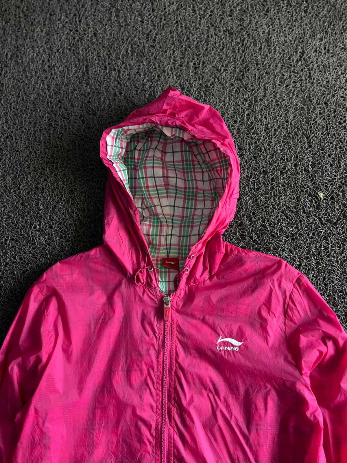 Li-Ning Full Zip Hooded Performance Jacket – Pink