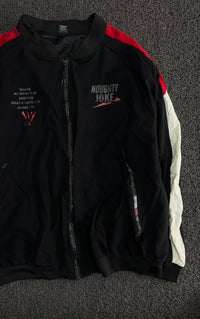 Full-Zip Casual Sports Jacket with Contrast Side Panels⚠️ Small Damage