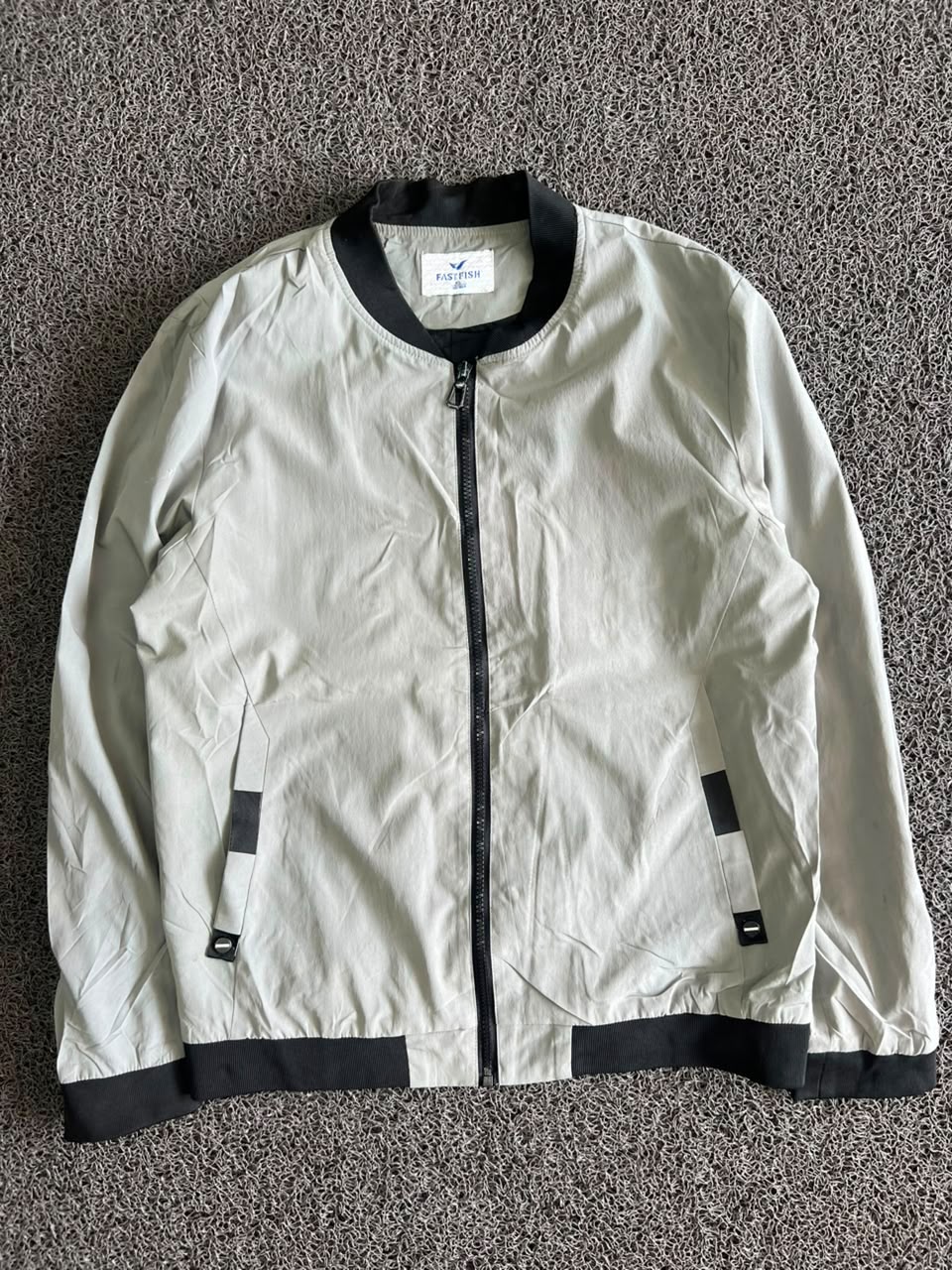 Lightweight Bomber Jacket – Full Zip Casual Windbreaker