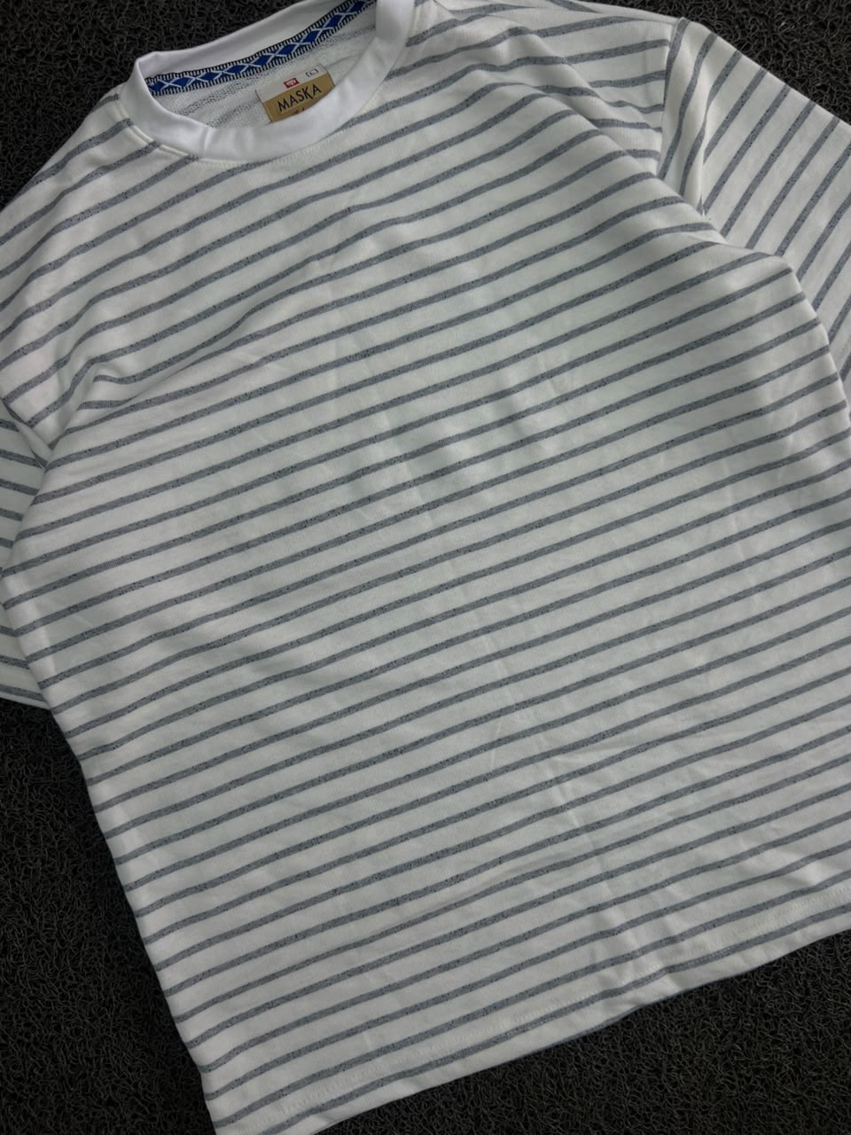 Striped Five Sleeve T-Shirt