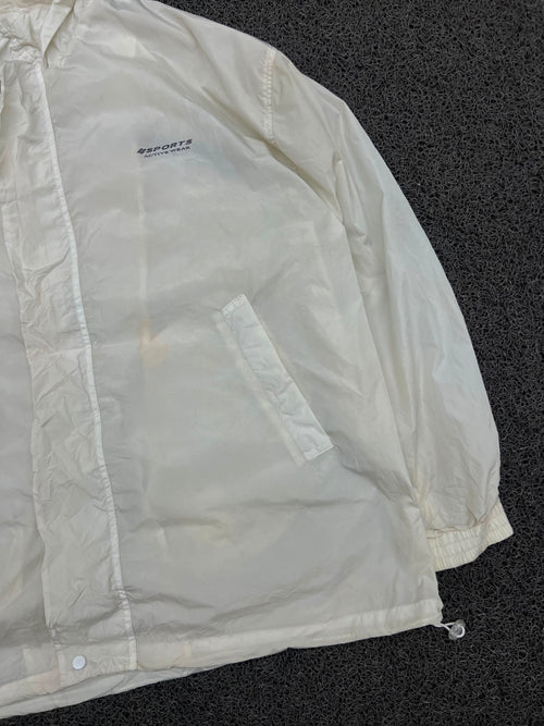 Sports Activewear Windbreaker Jacket – Lightweight Snap Front