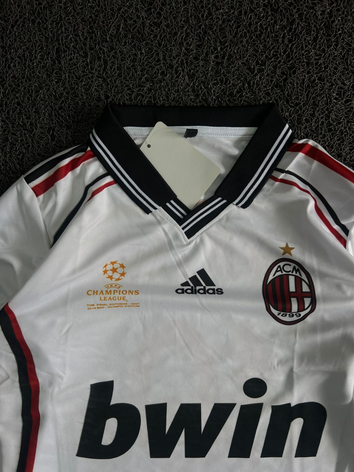AC Milan 2025/26 Away Jersey – Rafael Leão #10 Long Sleeve | White | UEFA Champions League Edition