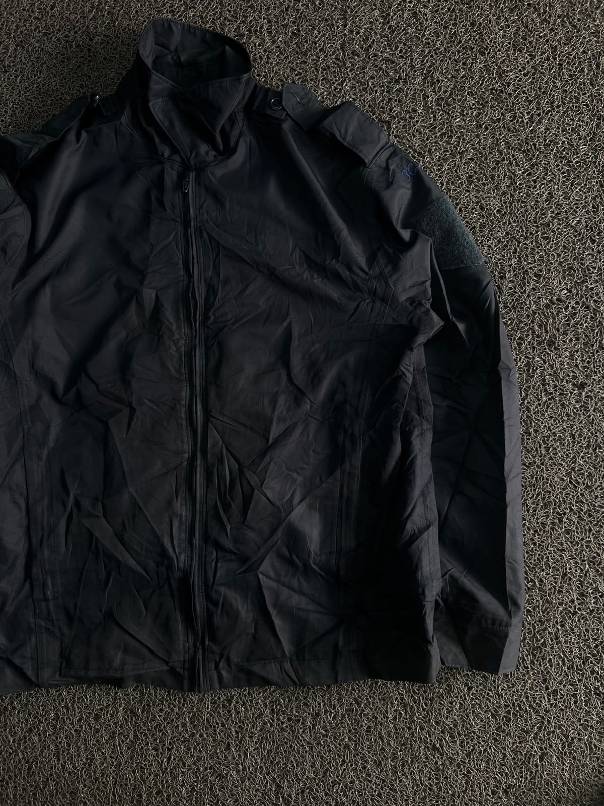 Tactical Utility Jacket with Zip Front