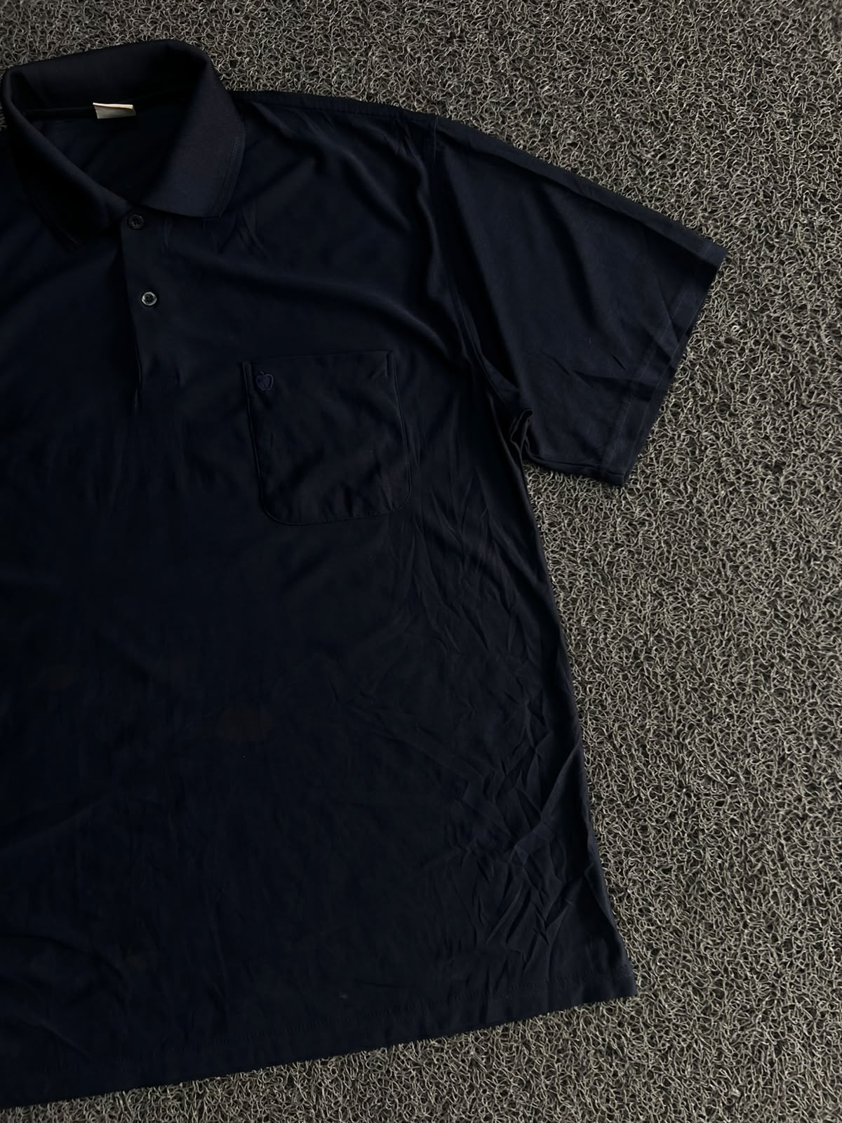 Classic Short-Sleeve Polo T-Shirt with Chest Pocket ⚠️ Small Stains